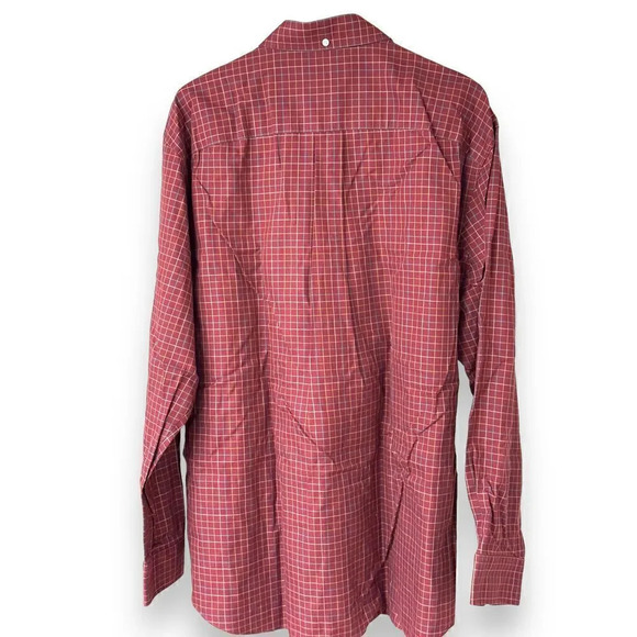 NWOT‎ Duluth Trading Shirt Men's Plaid Long Sleeve Button Down  Size X-Large Red - Picture 2 of 6